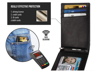 Cartera Corta de Cuero Genuino para Hombre - Diseño Premium de Comercio Exterior - Image 8