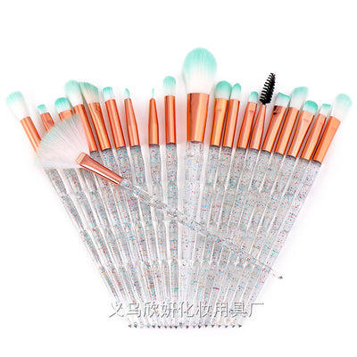 Set de 20 Sombras Multicolor con Brochas Profesionales de Maquillaje - Image 14