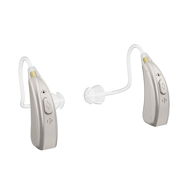 Audífonos Digitales Retroauriculares para Adultos Mayores