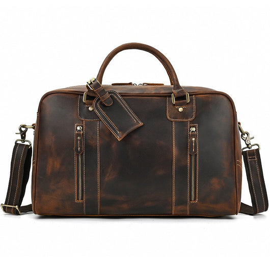 Bolso de Mano Grande en Cuero Genuino para Hombre - Image 3