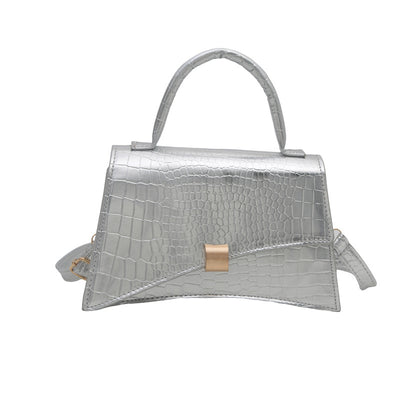 Bolso de Cuero PU Texturizado Casual para Mujer - Diseño Minimalista - Image 6