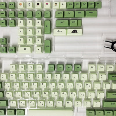 Teclado Mecánico 124 Teclas Matcha - Keycaps PBT Sublimados - Image 7