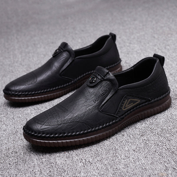 Zapatos Casuales de Cuero para Hombre - Cómodos y Transpirables