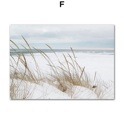 Cuadro de Lienzo Floral Marino - Delfín y Flores de Playa - Image 13