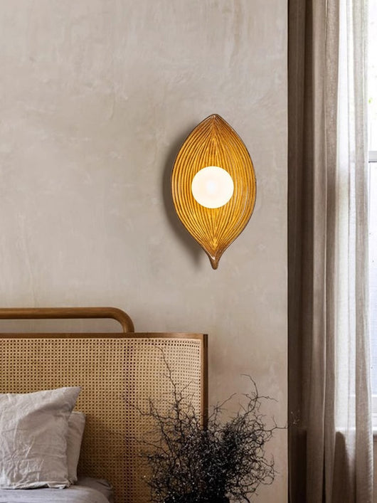 Lámpara de Pared Hoja Nórdica Estilo Japonés Silenciosa - Image 9