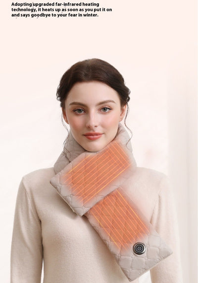 Bufanda Térmica con Calefacción USB - Estilo y Calor para el Invierno - Image 8