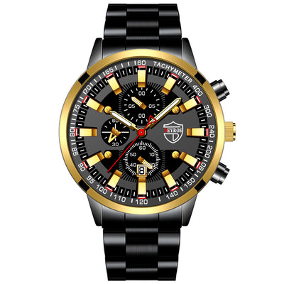 Reloj de Pulsera Hombre Acero Inoxidable con Esfera Luminosa - Image 7