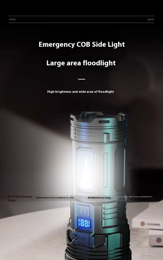 Linterna LED Recargable Profesional de Largo Alcance con Regulación de Intensidad - Image 21