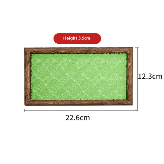 Bandeja Retro Verde Begonia - Estilo Vintage para tu Hogar - Image 10