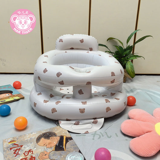 Silla Inflable para Bebé - Sofá Cómodo y Portátil - Image 8
