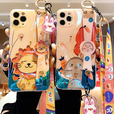 Funda Protectora con Correa para iPhone - Silicona Antishocks con Diseño Epoxy - Image 4