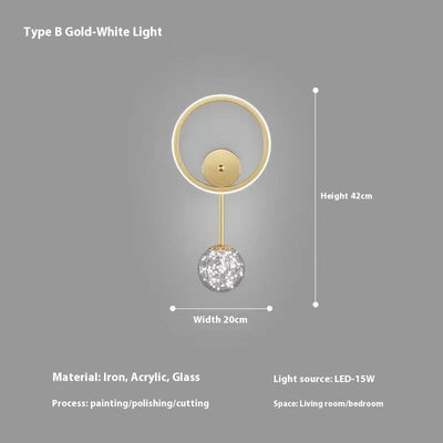 Lámpara de Pared LED para Dormitorio, Pasillo y Sala - Image 7