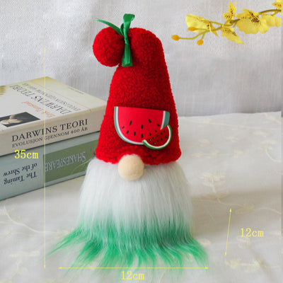 Muñeca Decorativa Sin Rostro con Diseño de Frutas Adorables - Image 17