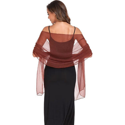 Foulard Protección Solar Seda Chiffon Ligero y Elegante - Image 9