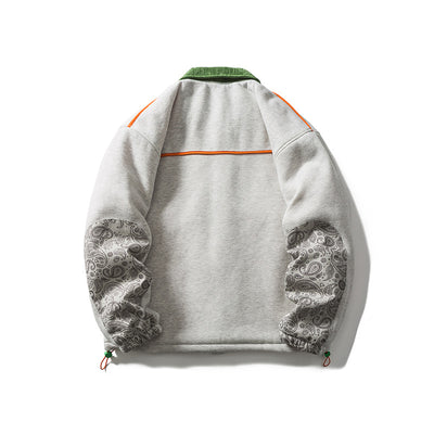 Abrigo de Hombre con Empalmes en Poliéster - Chaqueta Acolchada Premium - Image 3