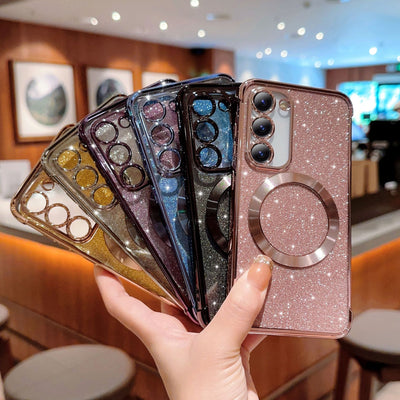 Funda Transparente con Plaquinado Magnético para Celular - Image 7