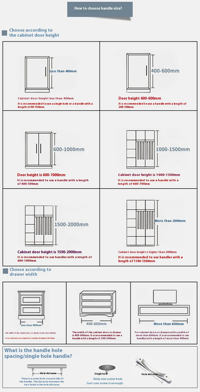 Tirador Minimalista Estilo Chino para Muebles - Image 16