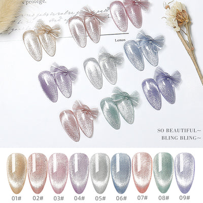 Esmalte de Uñas Efecto Ojo de Gato Moonstone 9D - Acabado Espejo Profesional - Image 15