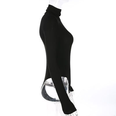 Jumpsuit Ajustado Cuello Alto Elegante - Image 25