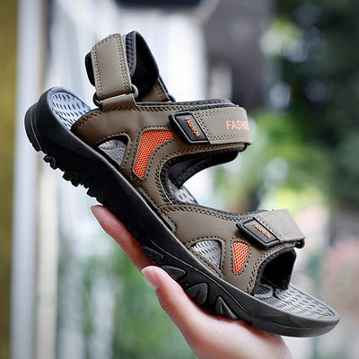 Sandalias Velcro para Hombre Transpirables Verano Playa - Image 25