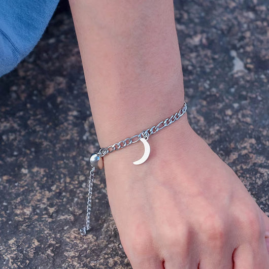 Pulseras Magnéticas Sol y Luna para Parejas - Acero Inoxidable, Regalos Día de Enamorados - Image 5