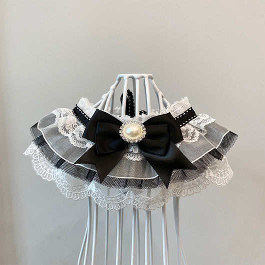Pañoleta Elegante de Encaje para Gatos - Image 3