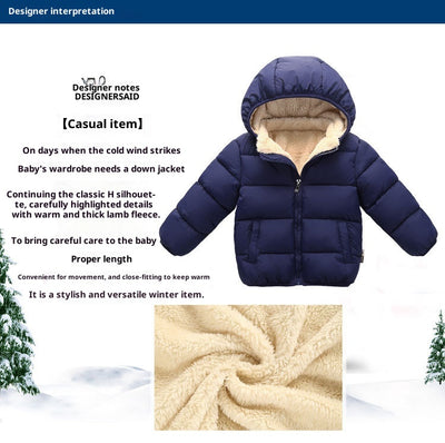 Abrigo de Invierno Infantil con Algodón Acolchado y Forro Polar - Image 17