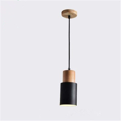 Lámpara Colgante de Madera Maciza Multicolor - Diseño Elegante - Image 5