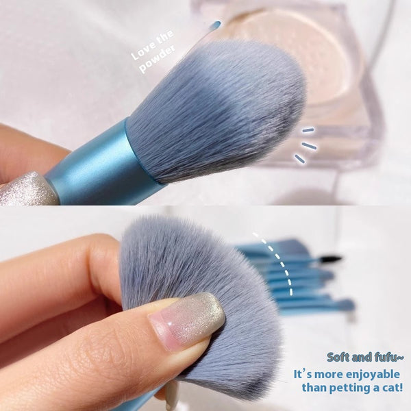 Set de 8 Brochas de Maquillaje Profesional Portátil