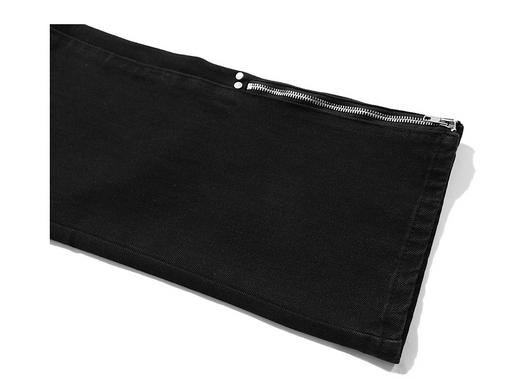 Jeans con Diseño de Cierre Dividido Estilo Urbano - Image 18