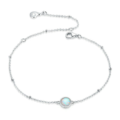 Pulsera de Ópalo Redondo Elegante y Versátil - Image 3