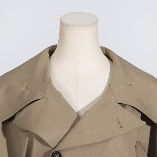 Abrigo Trench Cape Largo para Mujer - Otoño - Image 10
