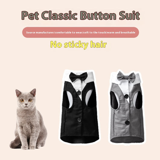 Chaqueta Clásica de Botones para Perros y Gatos - Image 5