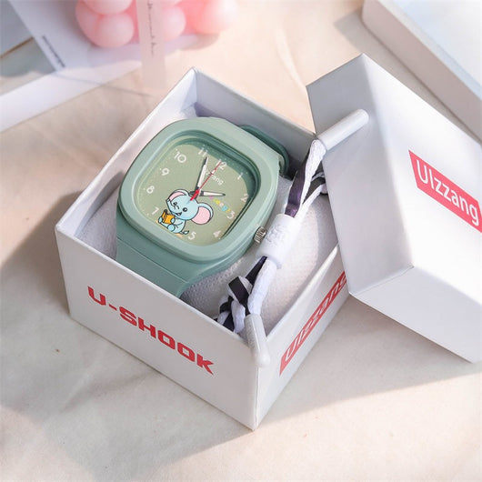 Reloj Deportivo Cuadrado Luminoso con Diseño Moderno para Estudiantes - Image 11