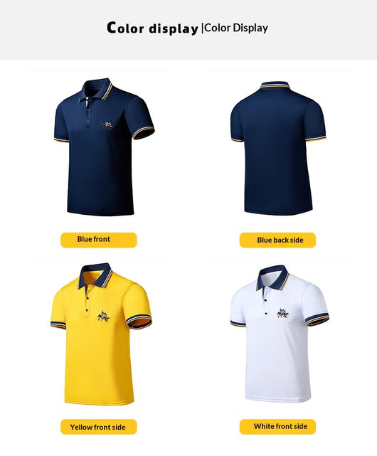 Polo Deportivo Premium con Solapa y Bordado de Lujo - Image 9