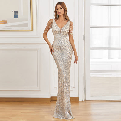 Vestido de Fiesta Sirena con Lentejuelas - Elegancia para Eventos Especiales - Image 7