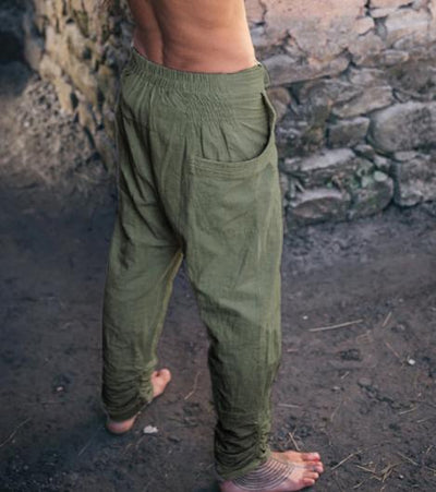 Pantalones Casuales de Algodón con Múltiples Bolsillos para Hombre - Image 8