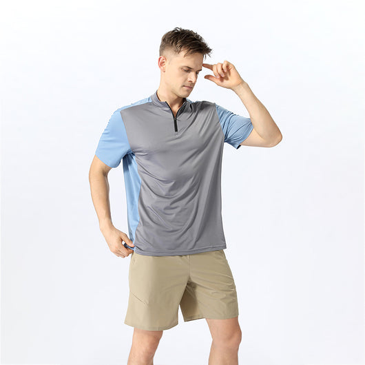 Playera Manga Corta Ice Silk Personalidad Fashion para Hombre - Image 4
