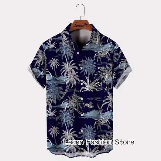Camisa de Playa Estilo Hawaiano para Hombre - Image 4