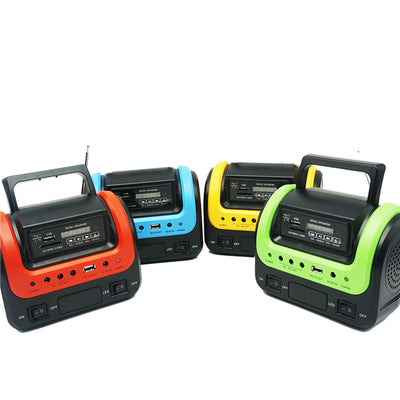 Radio Portátil Solar con Bluetooth, Lámpara LED Integrada - Image 5