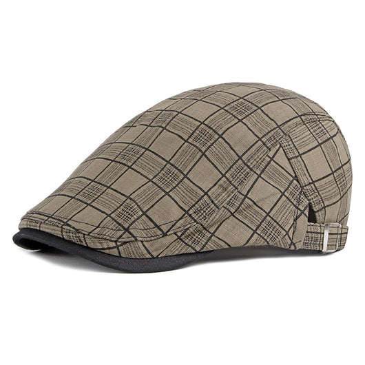 Gorra Británica de Algodón Transpirable con Protección Solar - Image 4