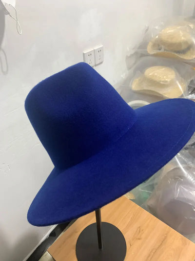 Sombrero Jazz de Fieltro de Lana Pura - Image 20