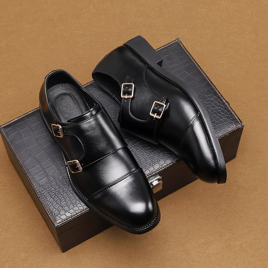 Zapatos de Cuero Casuales para Hombre Talla Grande - Estilo Ejecutivo - Image 14