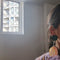 Aretes de Flor Tul con Cristales Grandes