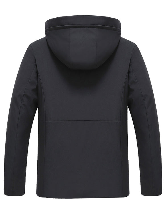 Cotton Padded Jacket with Velvet Lining - Premium Thermal Coat