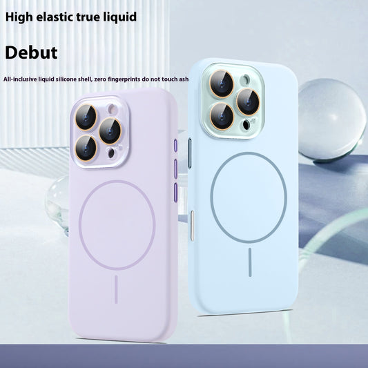 Funda Magnética de Cristal Líquido Silicona para Teléfono