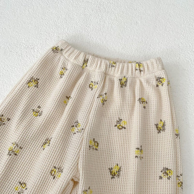 Pantalones Largos Elásticos con Estampado Waffle y Ajuste en Tobillo - Image 25