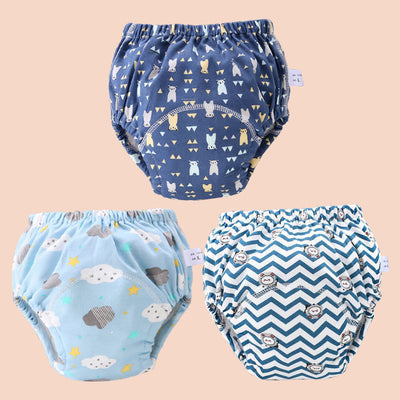 Barrera Absorbente de Algodón Reutilizable Impermeable para Bebés - Image 7
