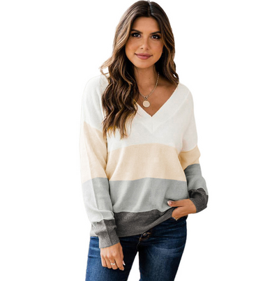 Suéter Holgado de Manga Larga para Mujer - Comodidad Casual - Image 2