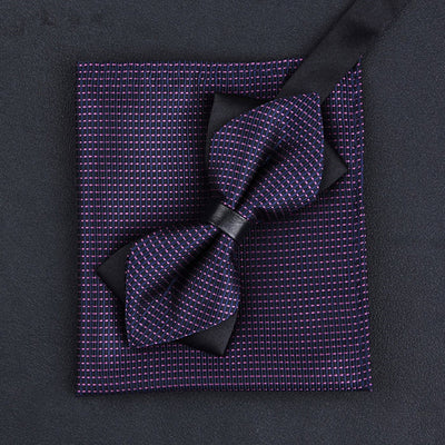 Corbata y Pañuelo de Bolsillo para Traje de Negocios - Image 8